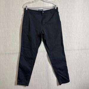 Birddogs Men's Size 32x30 Black Cotton Blend Slim Flit Stretch Khaki Pants